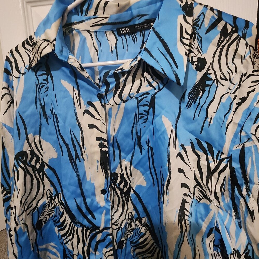 Zara Print Top